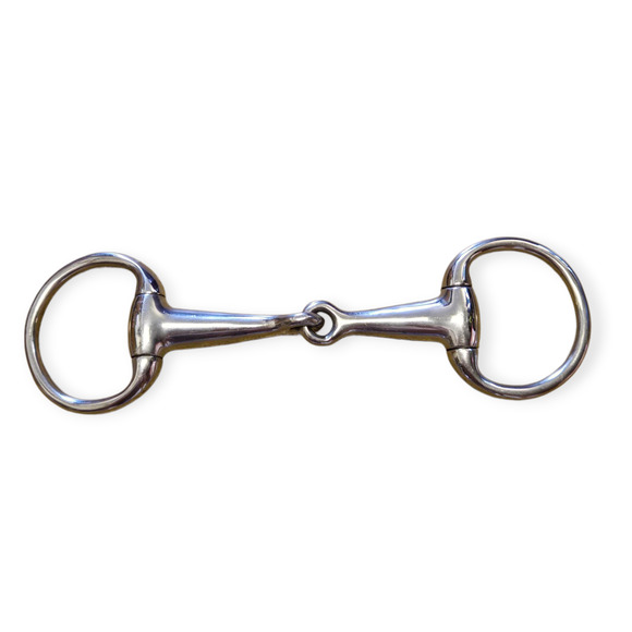 Centaur Eggbutt Snaffle Small Horse Pony Bit 4.25 Inches - Picture 2 of 4